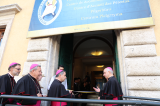 Apertura del Centro di Accoglienza Pellegrini