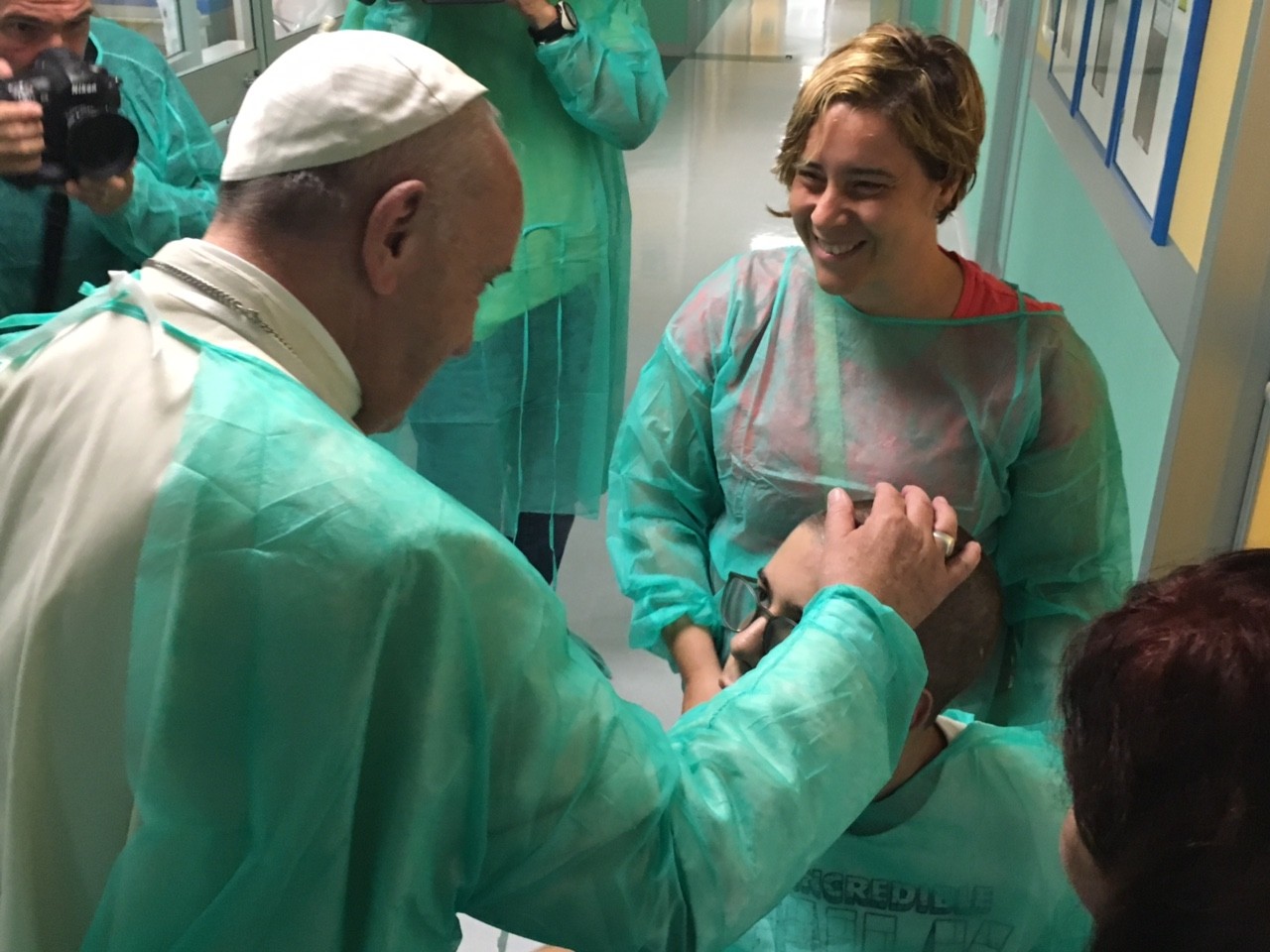 Fridays of Mercy Pope Francis visits two facilities at the service of life