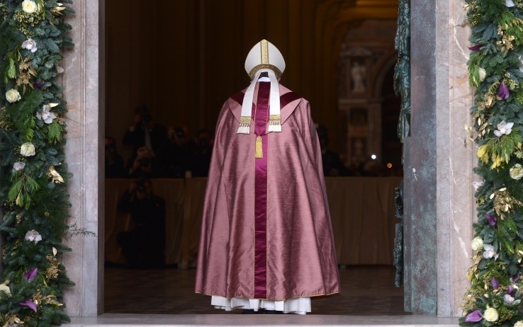 Papa Francesco - apertura Porta San Giovanni