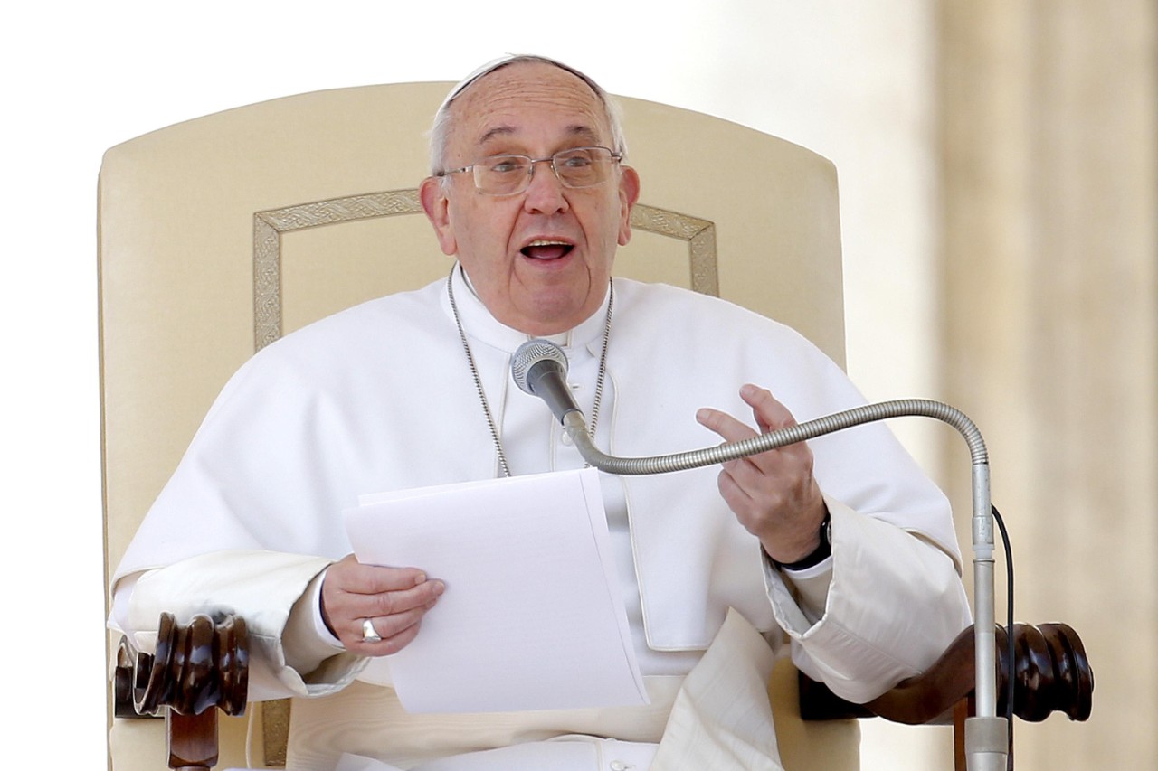 Vaticano - Udienza generale in piazza Sa