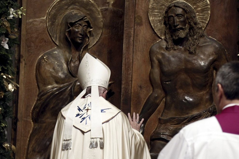 Apertura Porta Santa Maria Maggiore - Papa Francesco