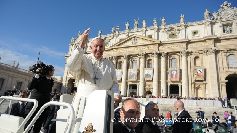 udienza papa 19 ottobre