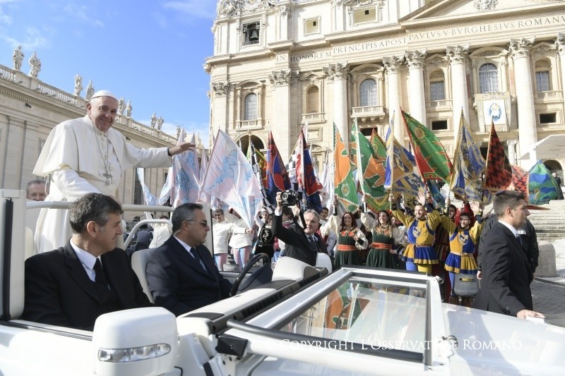 udienza giubilare 12 novembre